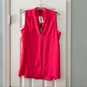 Jones & Co pink v neck tank top